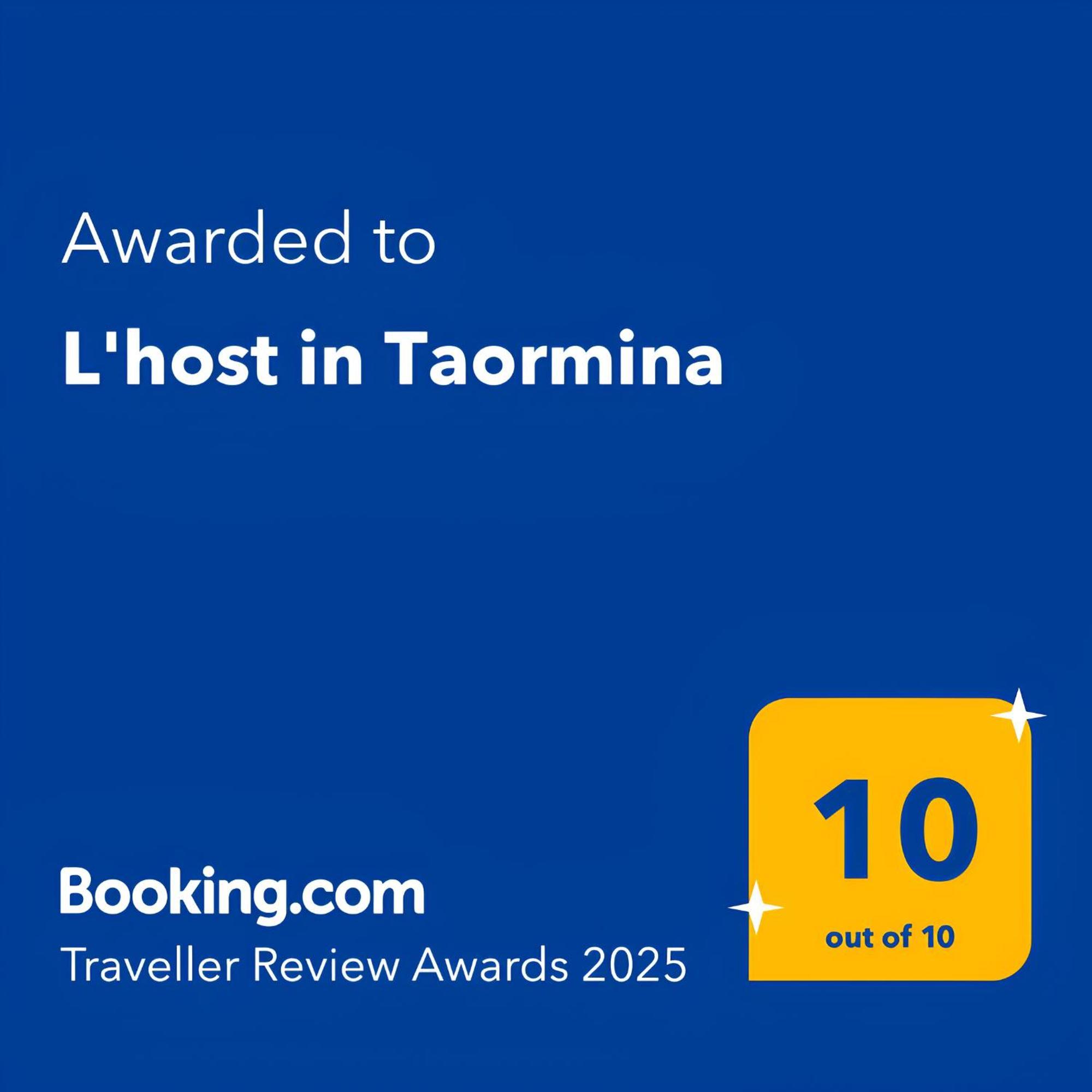 L'Host In Taorminaアパートメント エクステリア 写真